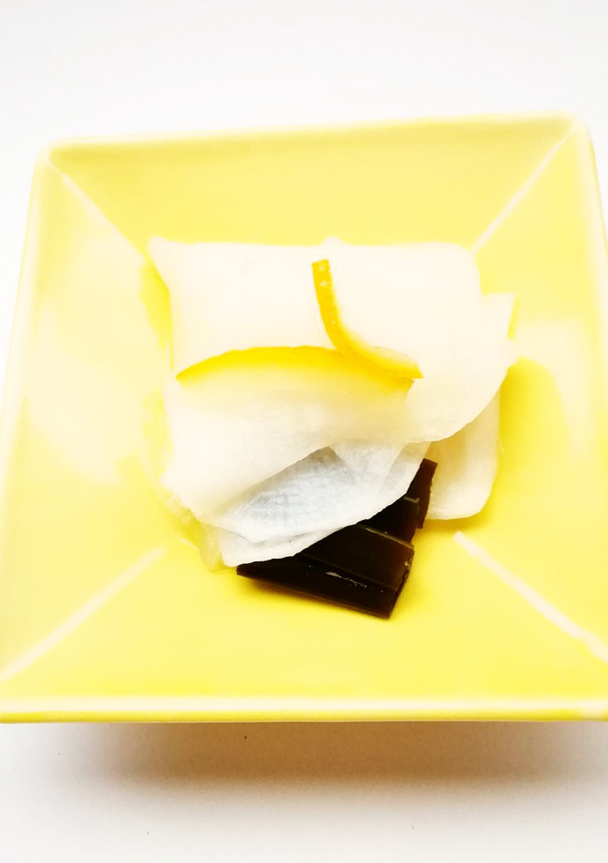簡単・大根と柚子茶の甘酢漬け-レシピのメイン写真