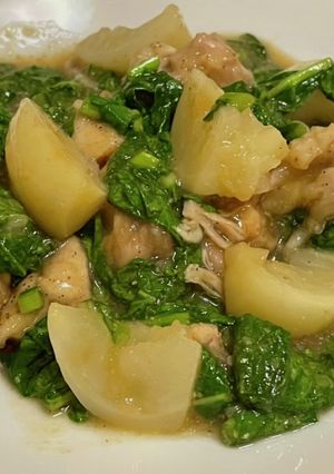 レンジde鶏肉とかぶ和え-レシピのメイン写真