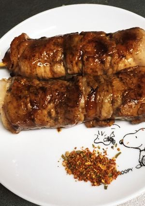 肉巻みたらし団子焼き-レシピのメイン写真