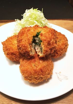 春菊のコロッケ-レシピのメイン写真