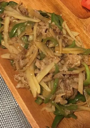 じゃがいもで青椒肉絲-レシピのメイン写真