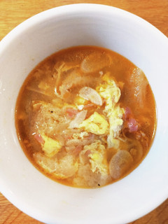 ☆スペインにんにくスープ(ソパデアホ)☆-レシピのメイン写真