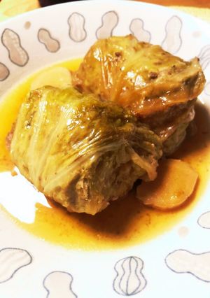 生姜香る！和風ロールキャベツ-レシピのメイン写真