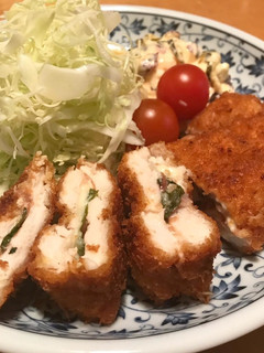 梅しそチーズささみカツ-レシピのメイン写真