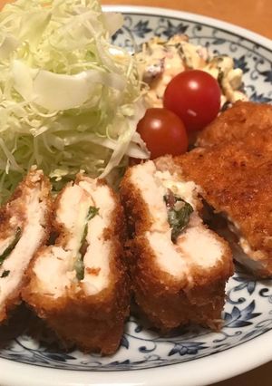 梅しそチーズささみカツ-レシピのメイン写真