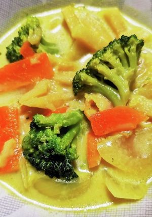 フライドポテトリメイク☆カレースープ-レシピのメイン写真