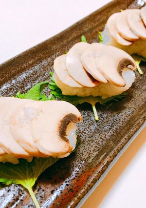 生マッシュルーム寿司 【野菜寿司】-レシピのメイン写真
