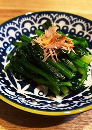 シンプルに美しく！ほうれん草のお浸し-レシピのメイン写真
