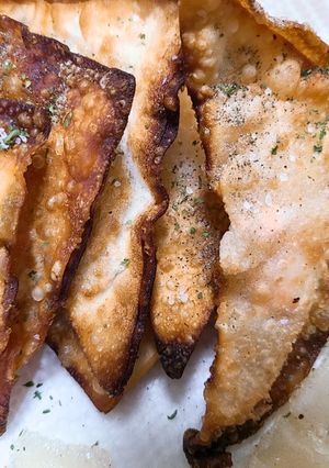 明太もちーずパリパリ揚げ！-レシピのメイン写真