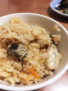 滋味あふれる牡蠣ごはん-レシピのメイン写真
