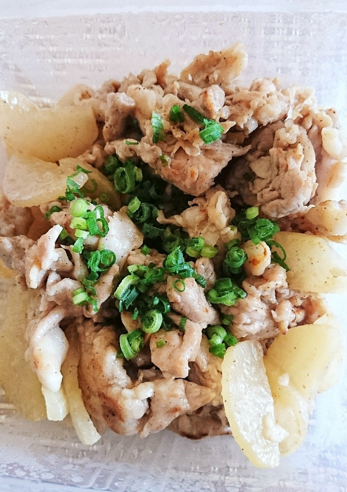 簡単！シンプルに豚肉と大根の炒めたん-レシピのメイン写真
