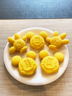 ミッキー型de離乳食蒸しパン-レシピのメイン写真