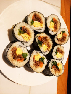 ★簡単牛肉の太巻き寿司★-レシピのメイン写真