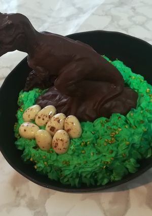 恐竜チョコケーキ-レシピのメイン写真