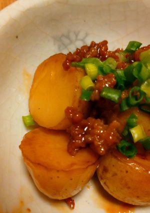 新じゃがのそぼろ煮-レシピのメイン写真