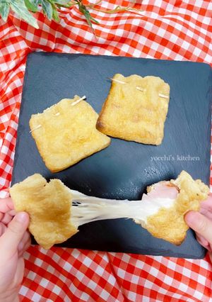簡単10分！のび〜〜る パリパリチーハム-レシピのメイン写真