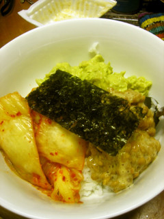 超~簡単♪アボカド、納豆、キムチ丼☆-レシピのメイン写真