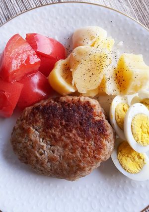 卵なし!ふんわりハンバーグ-レシピのメイン写真