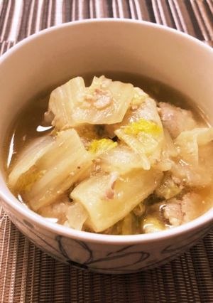 簡単◎豚バラ白菜のミルフィーユ煮-レシピのメイン写真