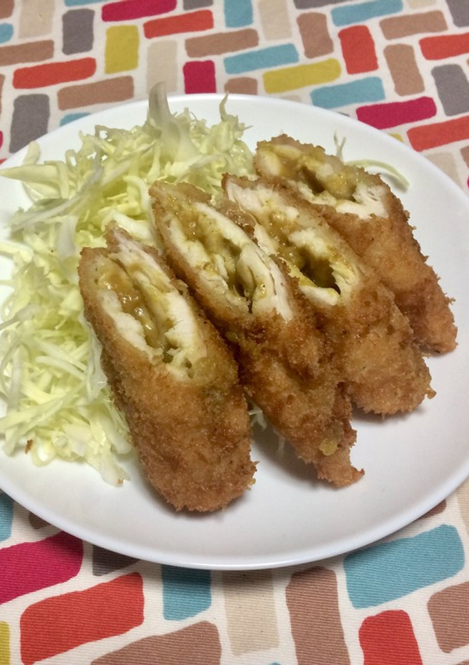 超簡単☆手作りカレーソースのささみカツ！-レシピのメイン写真