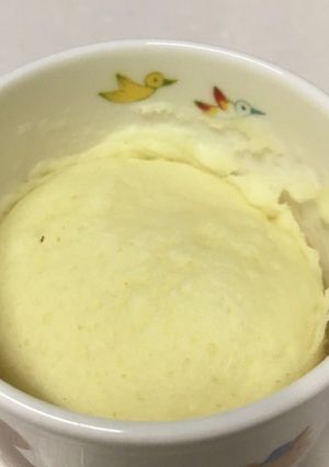 すぐできる！レンジでマグカップ蒸しパン-レシピのメイン写真