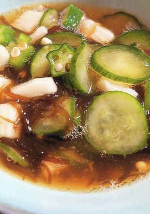 市販のもずく酢で簡単酢の物-レシピのメイン写真
