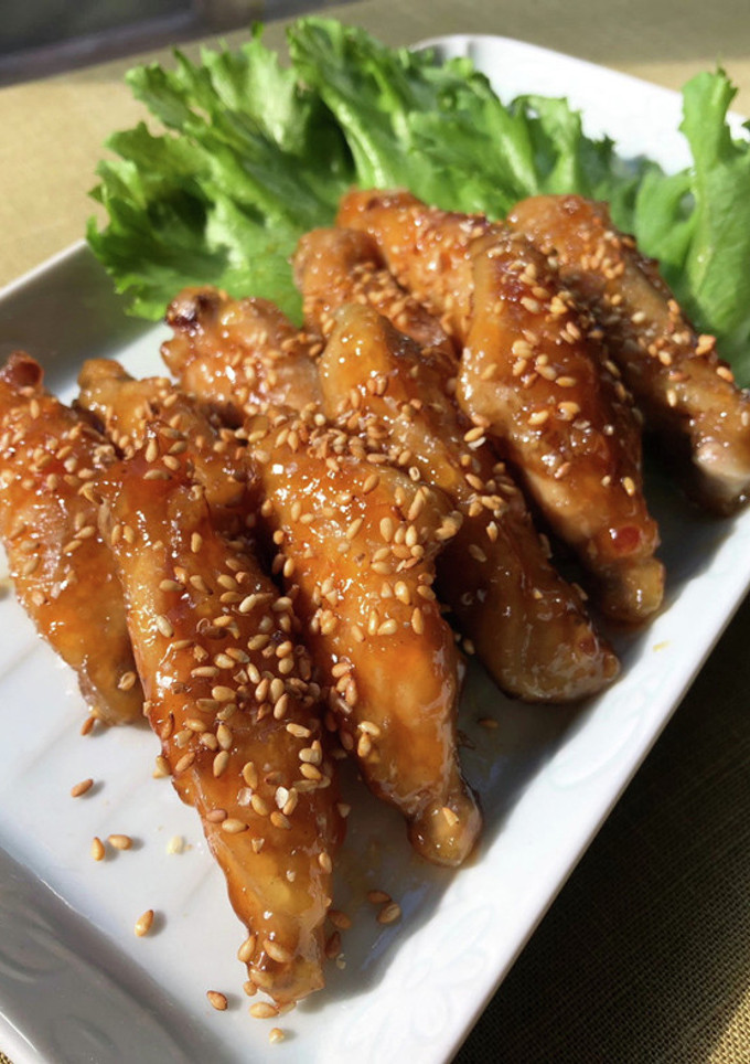 揚げずに簡単♪ 鶏手羽中の甘辛炒め-レシピのメイン写真