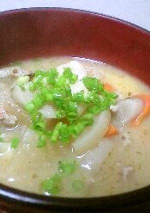 大分名物★だんご汁（中力粉でもちもちと）-レシピのメイン写真