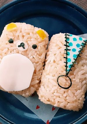 リラックマおにぎり-レシピのメイン写真