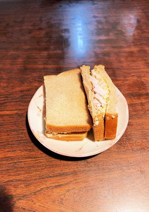 生野菜でタルタル入りチキンサンドイッチ-レシピのメイン写真