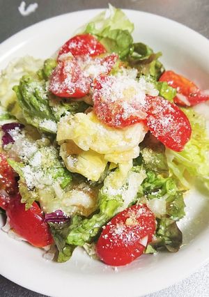 お手軽特性ドレッシングのイタリアンサラダ-レシピのメイン写真