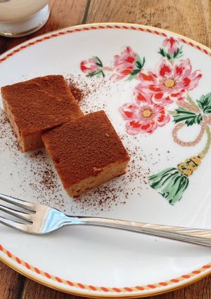 レンジで かんたんチョコチーズケーキ-レシピのメイン写真