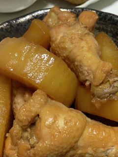 大根と手羽元の煮物-レシピのメイン写真