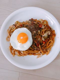 ソース焼うどん-レシピのメイン写真