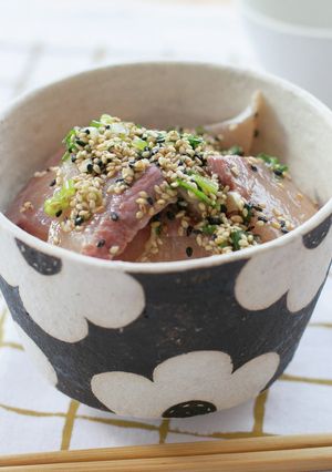 ブリの簡単漬け丼-レシピのメイン写真