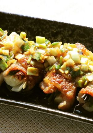 葉ニンニクの肉巻き【ＪＡはだの】-レシピのメイン写真