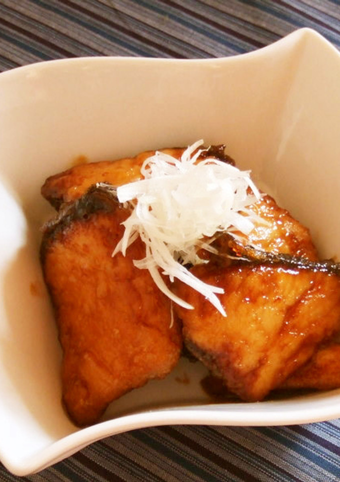 かんぱちの揚げ煮-レシピのメイン写真