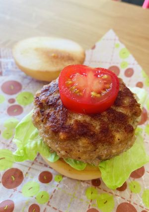 カロリーOFFで美味!お豆腐ハンバーグ-レシピのメイン写真