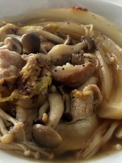 豚バラと白菜のさっぱりきのこスープ-レシピのメイン写真