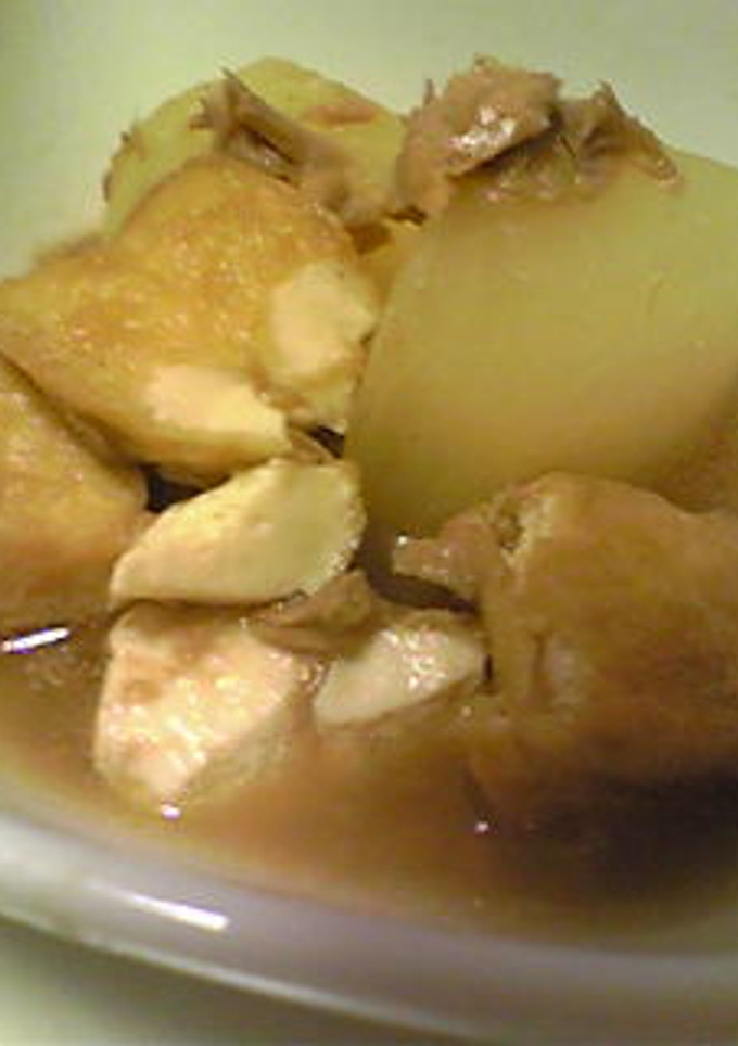 大根と厚揚げのシーチキン煮-レシピのメイン写真