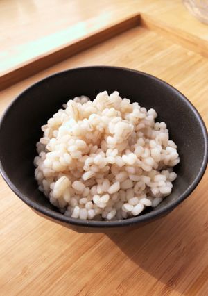ゆでもち麦-レシピのメイン写真