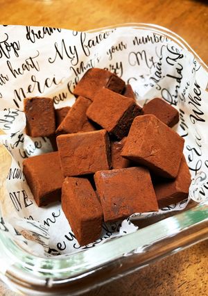 簡単生チョコ-レシピのメイン写真