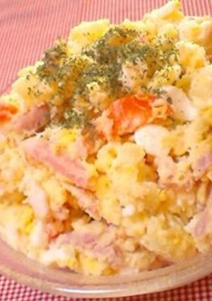 我が家のカラフル♪定番ポテトサラダ♡-レシピのメイン写真