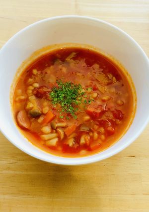もち麦入りミネストローネ-レシピのメイン写真