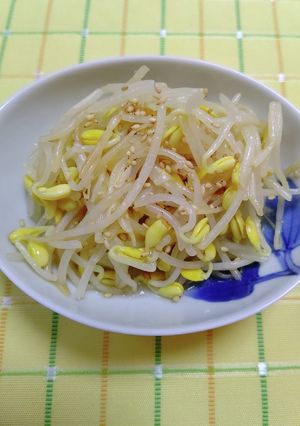 サッパリ子大豆もやしレモン汁あえ-レシピのメイン写真