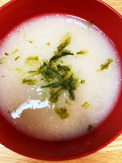 長芋のお味噌汁-レシピのメイン写真