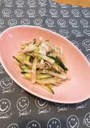 ばくばく食べちゃう！ささみのサラダ-レシピのメイン写真