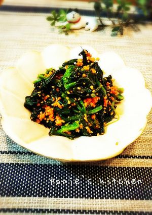 絶品！醤油麹DEほうれん草のごま和え-レシピのメイン写真