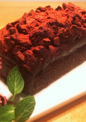 HMで☆濃厚チョコレートパウンドケーキ-レシピのメイン写真