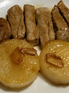 大根と豚肉のステーキ-レシピのメイン写真